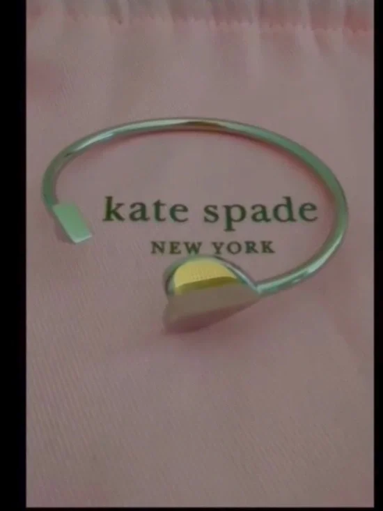 Kate Spade Silver Bracelet with Dust Bag-Very Good Condition - Picture 2 of 2